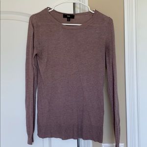 Blush crew neck sweater
